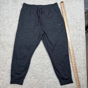 LEG3ND Jogger Sweats Charcoal Gray XL Elastic Waist Drawstring Pocket Athleisure